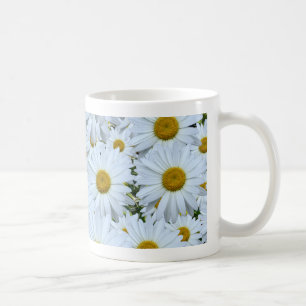 Tasse de marguerites de marguerites