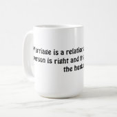 Tasse de mariage (Devant gauche)