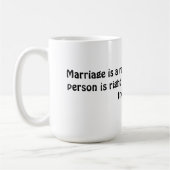 Tasse de mariage (Gauche)