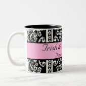 Tasse de mariage damassé (Gauche)