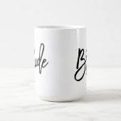 Tasse de mariage de jeune mariée (Centre)