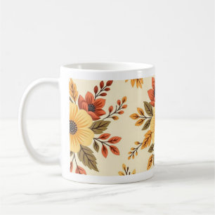 Tasse de mariage florale