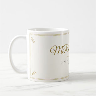 Tasse de mariage « Mr & Mrs Happily Ever After »