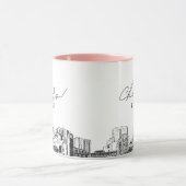 Tasse de mariage personnalisée de Myrtle Beach (Centre)