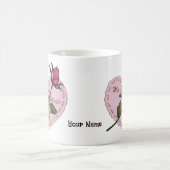 Tasse de mariage rose Âme sœur (Centre)