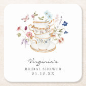 Tasse de mariage sous-verre (Devant)
