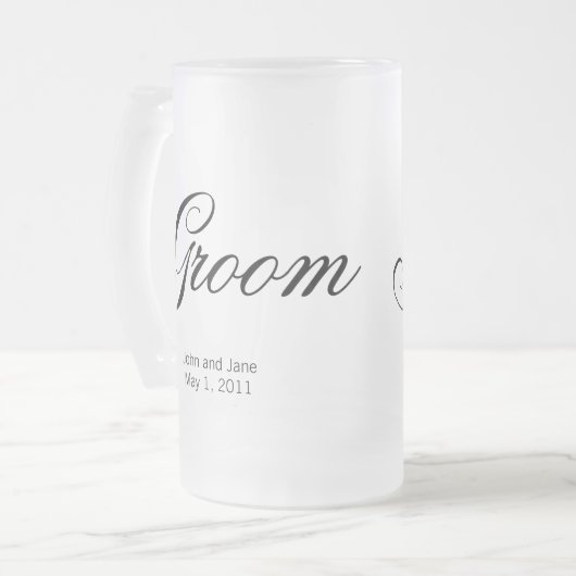 Tasse de marié (Devant gauche)