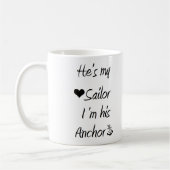 Tasse de marin et d'Ancre (Gauche)