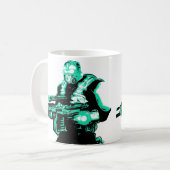 Tasse de marine de l'espace (Devant gauche)