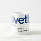 Tasse de marine de LoveHelvetica (Centre)