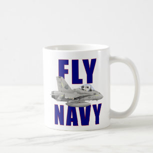 Tasse de marine de mouche