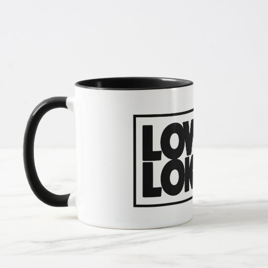 TASSE DE MARQUE DE LOWKEYLOKI (Gauche)