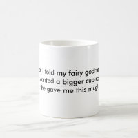 Tasse de marraine gâteau