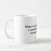 Tasse de marraine gâteau (Gauche)