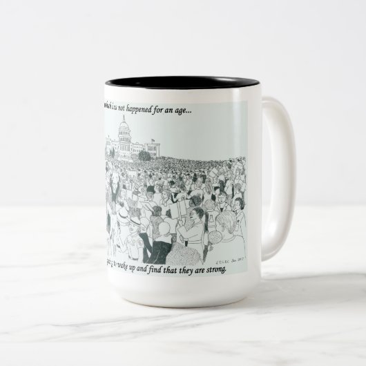 Tasse de mars (Devant droit)