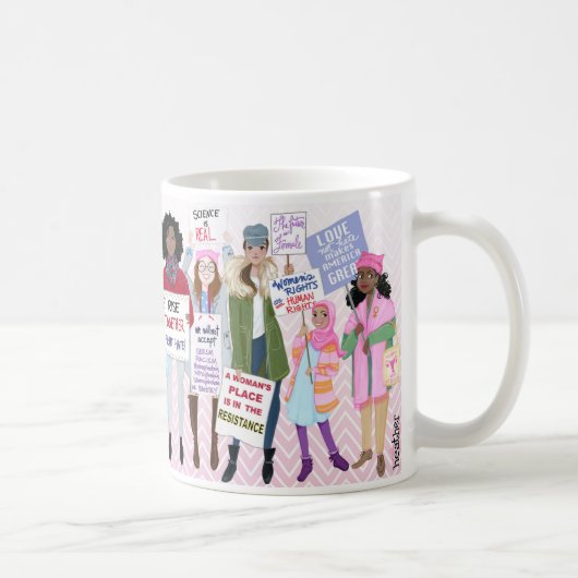 Tasse de mars des femmes (Droite)