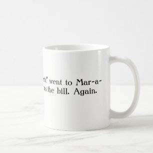 Tasse de Mars-un-Lago d'atout