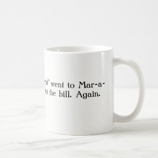 Tasse de Mars-un-Lago d'atout