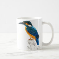 Tasse de martin-pêcheur