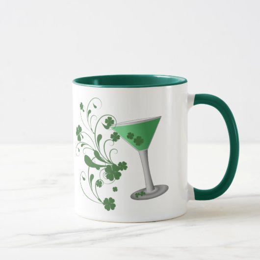 Tasse de Martini du jour de St Patrick (Droite)