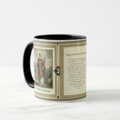 Tasse de martyre de diacre de St Vincent Saragosse (Devant gauche)
