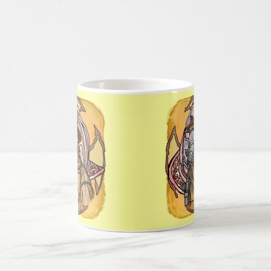 Tasse de masque de pompier (Centre)