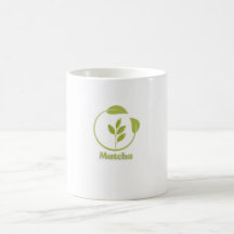 Tasse de matcha vert sain