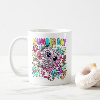 Tasse de mathématiques pour la Journée des nombres