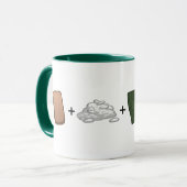 Tasse de maths de Musubi (Devant gauche)