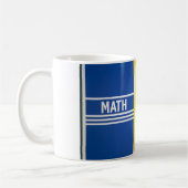Tasse de maths d'écriture de lecture (Gauche)