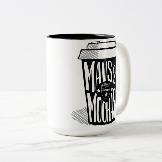 Tasse de Mavs et de mokas (Devant droit)