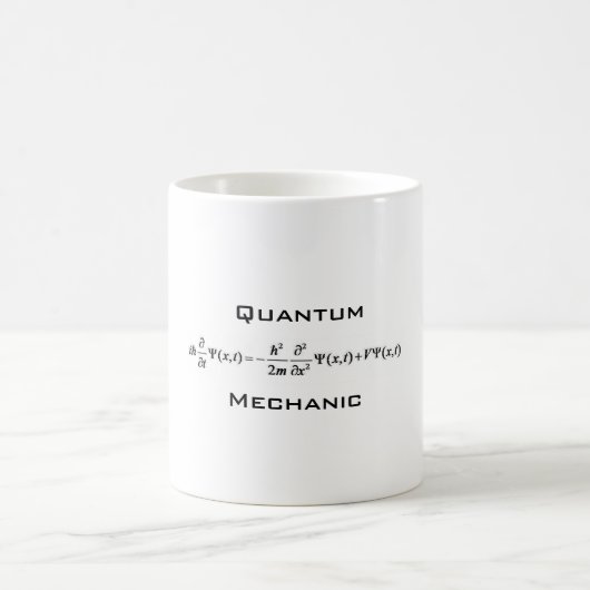 Tasse de mécanicien de Quantum (Centre)