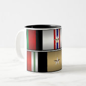 Tasse de médailles d'Irakien et de campagne de (Devant gauche)