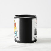 Tasse de médecin drôle ou tasse d'optométriste - C (Centre)