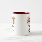 Tasse de médecine interne d'amour de paix (Centre)