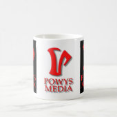 Tasse de médias de Powys (logo 3) (Centre)