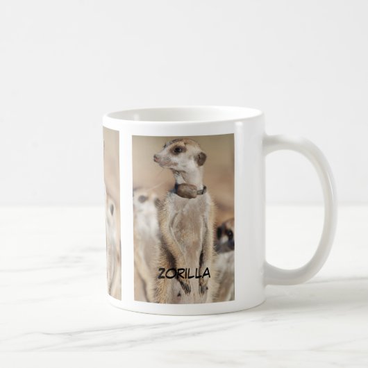 Tasse de meerkat de Zorilla (Droite)
