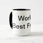 Tasse de meilleur ami des mondes (Devant gauche)