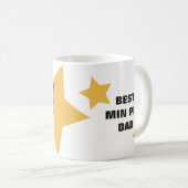 Tasse de MEILLEUR de MINUTE de PIN café classique (Devant droit)