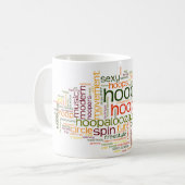 Tasse de mélange de mot de danse de cercle (Devant gauche)