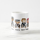 TASSE DE MEMBRES DE SINGE (Centre)