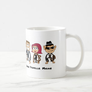 TASSE DE MEMBRES DE SINGE