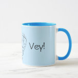 Tasse de Menorah Turquie<br><div class="desc">Oy Vey ! - Tasse</div>