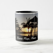 Tasse de mer des Caraïbes de Cancun Mexique de (Centre)