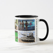 Tasse de Merci avec 6 illustrations différentes de