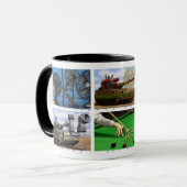 Tasse de Merci avec 6 illustrations différentes de (Devant gauche)