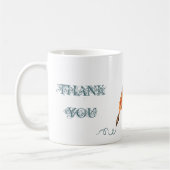 Tasse de Merci de stylo de plume (Gauche)