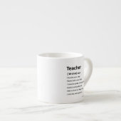 Tasse de Merci pour un professeur (Devant droit)