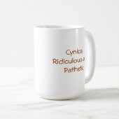 Tasse de merde (Devant droit)