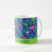 Tasse de message Paradis Tropical (Devant droit)